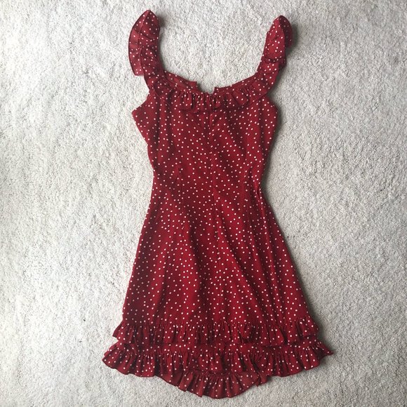 Nasty Gal Polka Dot Cut Out Dress - Picture 3 of 5